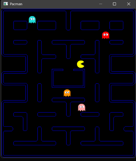 Pacman Clásico vista principal 2
